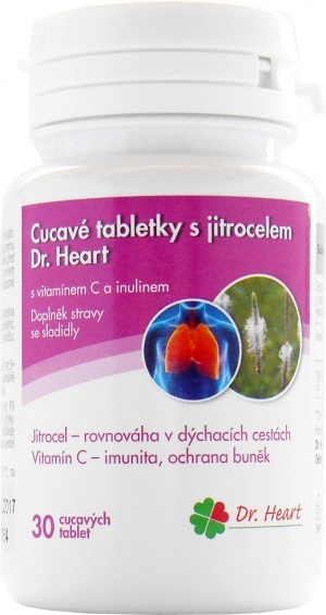 Cucavé tablety s jitrocelem Dr. Heart