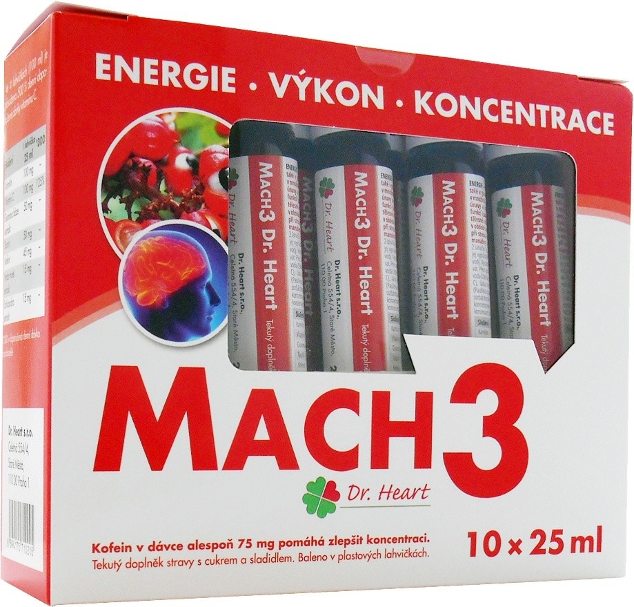 Mach3 Dr. Heart - lahvička