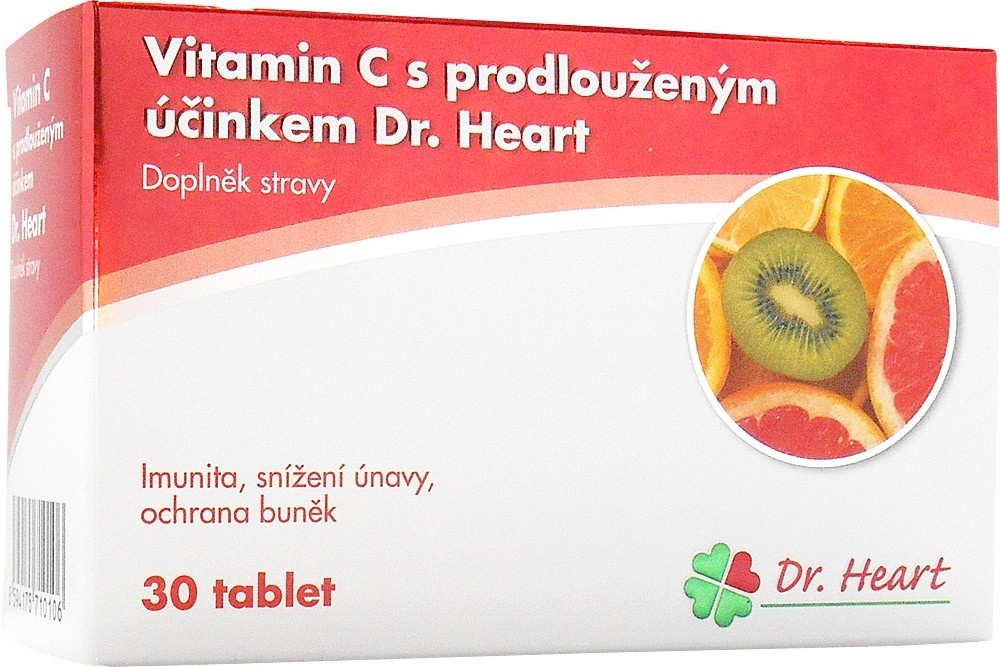 Vitamín C s prodlouženým účinkem Dr. Heart