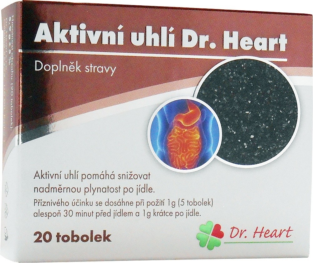 Aktivní uhlí Dr. Heart